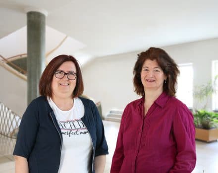 Sieglinde Karbun & Anita Nierer Reinigungsteam