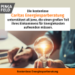 Kostenlose Energiesparberatung der Caritas!
