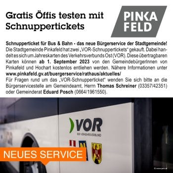 Gratis Öffis testen: Schnuppertickets ausborgen